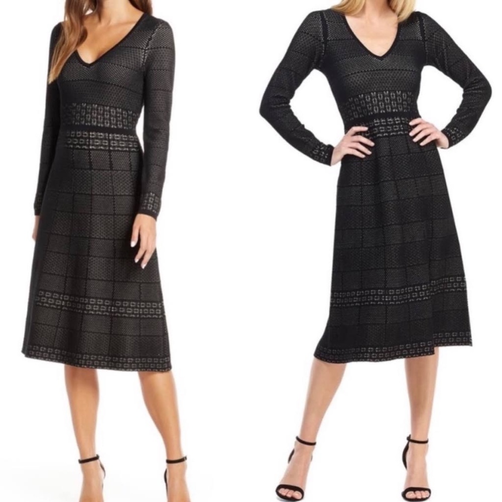 Gal Meets Glam black Heidi dress